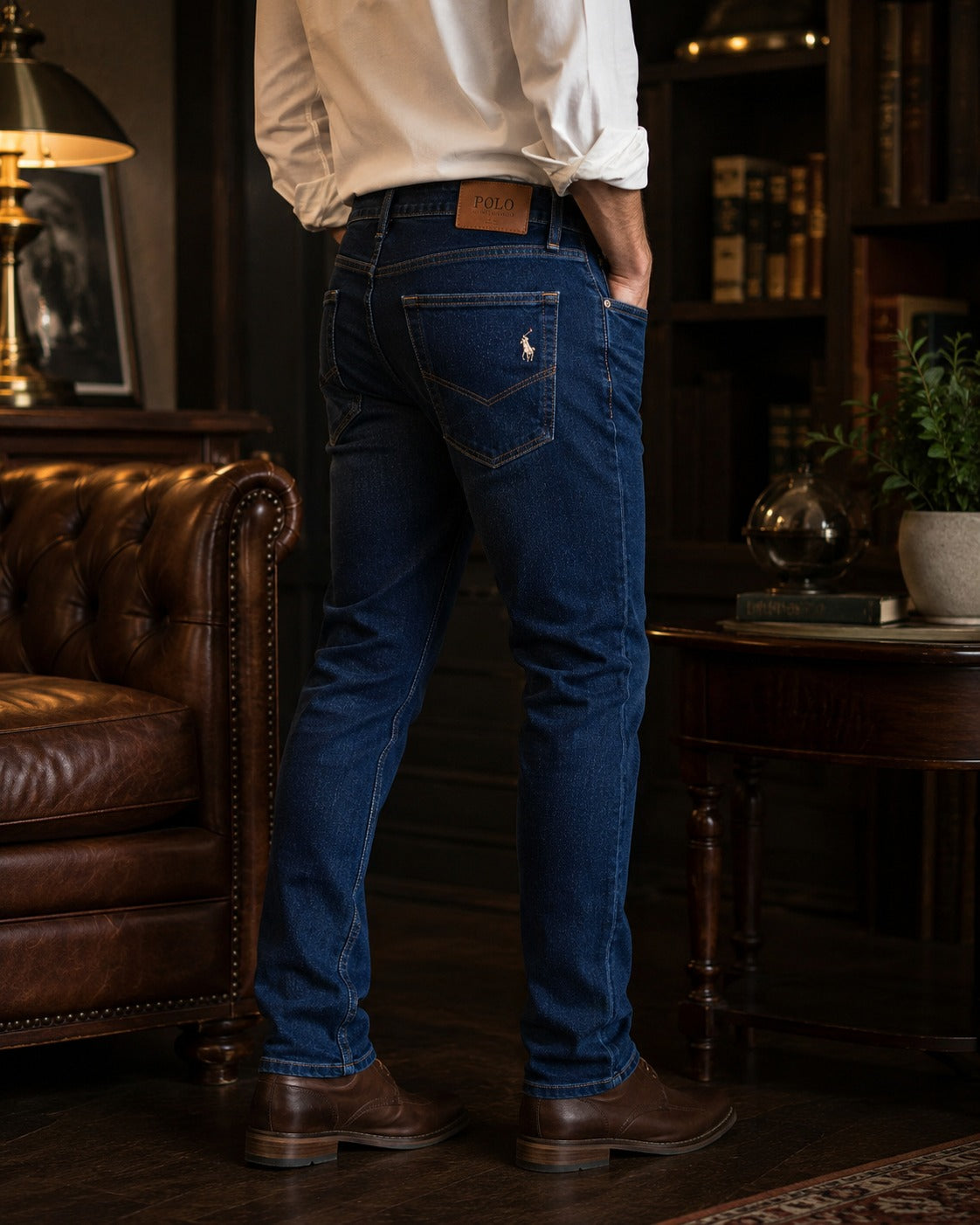 Pack of 2 Premium Denim Jeans (Blue & Navy Blue)