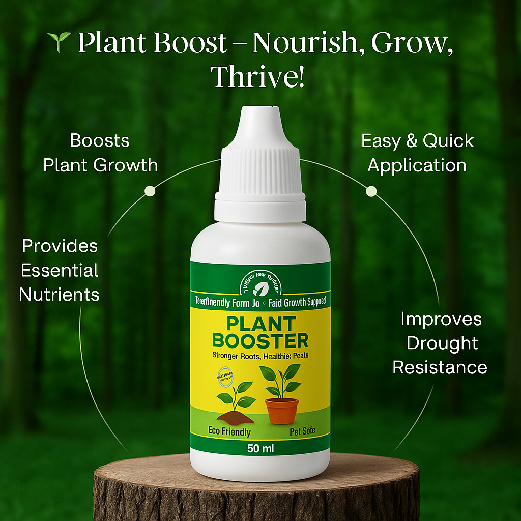 Organic Plant Boost Faster 2x Growth & Stronger Roots