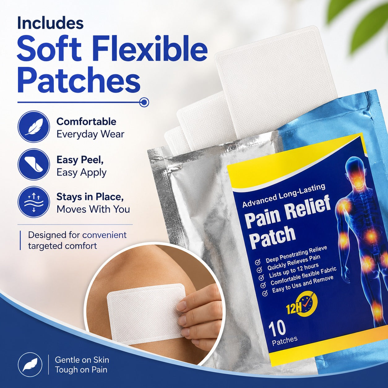 Advanced Long-Lasting Pain Relief Patch