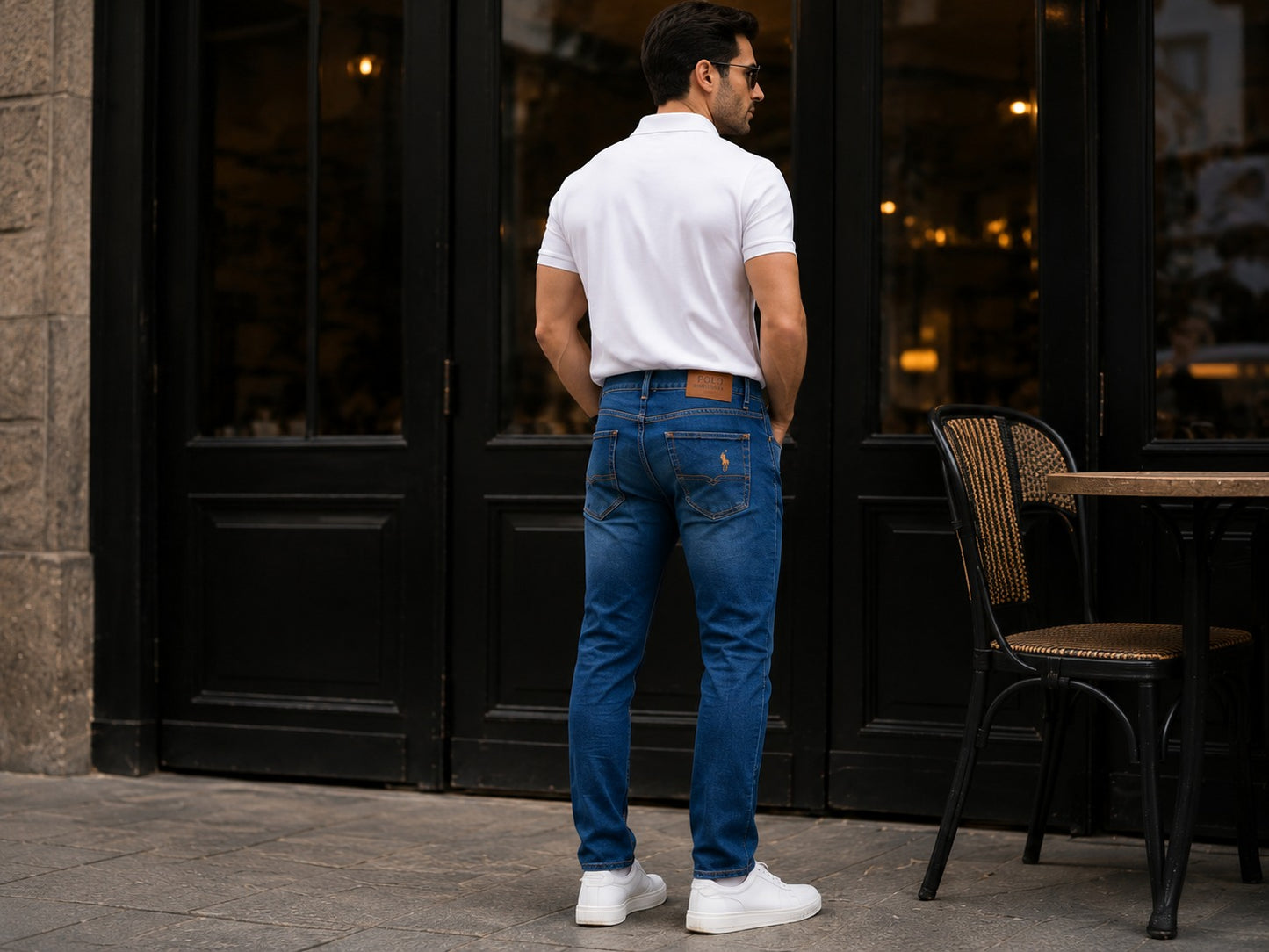 Pack of 2 Premium Denim Jeans (Blue & Navy Blue)