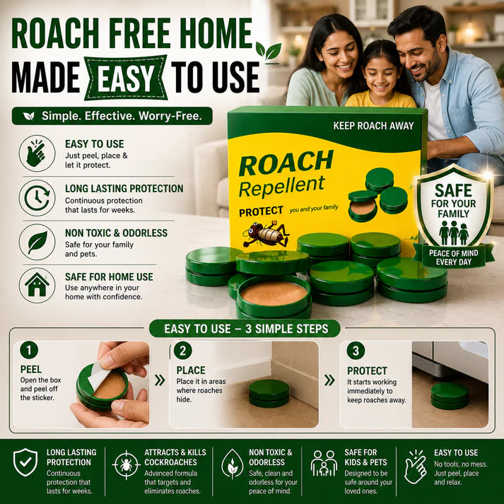 Cockroach Killer Gel | 🔥FLAT 50% OFF SAVING🔥(Buy 1 get 1 free)