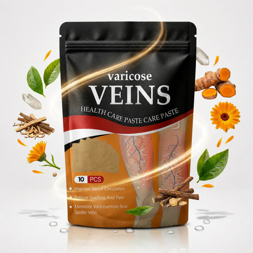 Vitex Varicose Vein Patches | Natural Herbal Therapy for Swelling, Fatigue & Vein Health